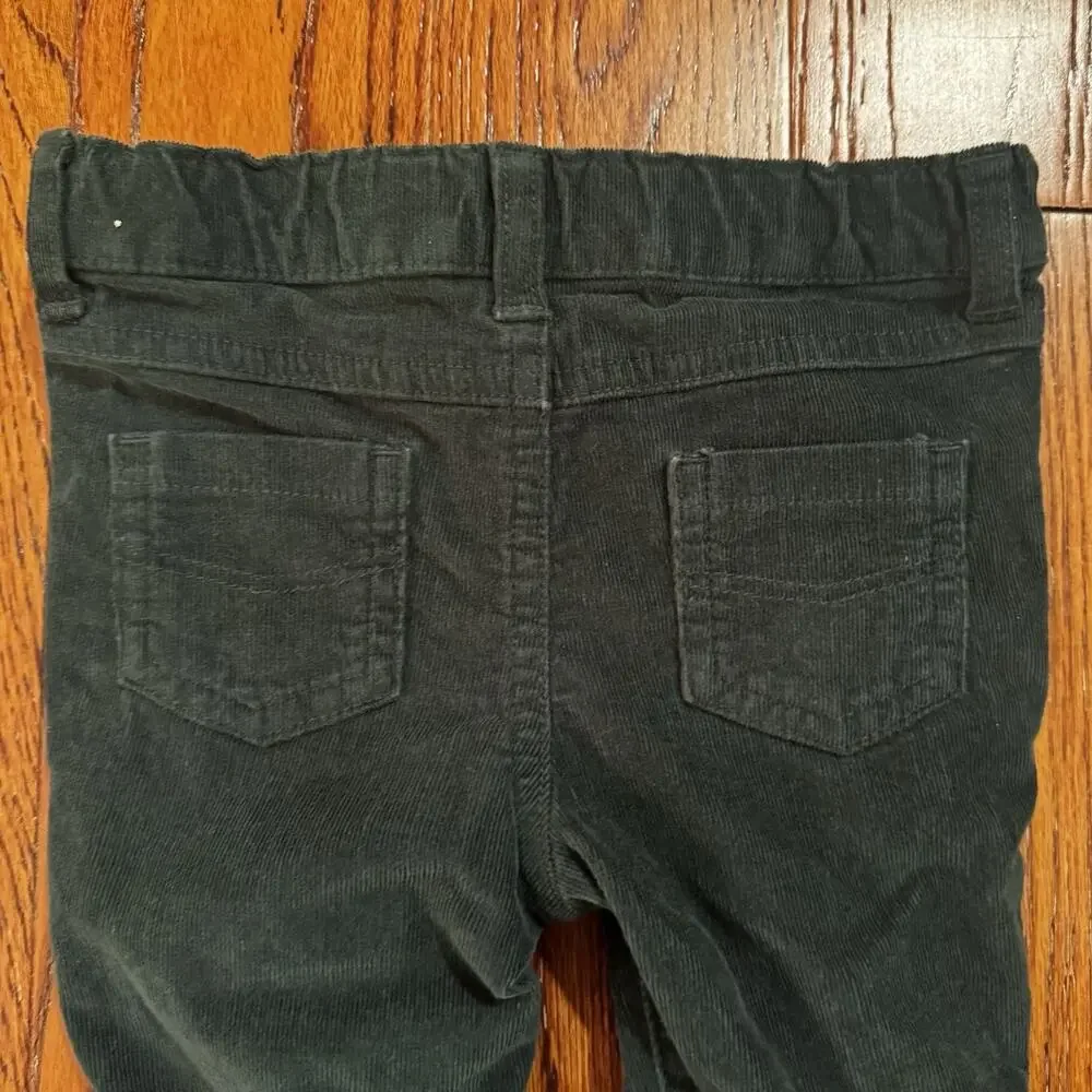 Edgehill‎ Corduroy Pants Baby 12 Months Unisex Boy Girl 2 Pair 1 Green 1 Red